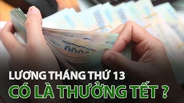 Lương tháng thứ 13 có được xem là thưởng Tết? | VTC14