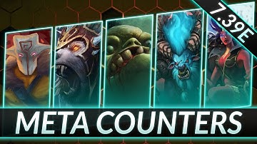 5 BROKEN HEROES and HOW TO EASILY COUNTER THEM! (Free MMR) - Dota 2 Meta Guide 7.39e