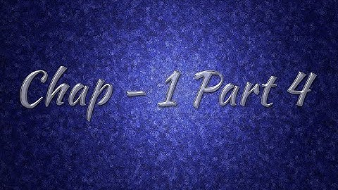 11th Std l Computer Science | Chapter 1 | Part 4