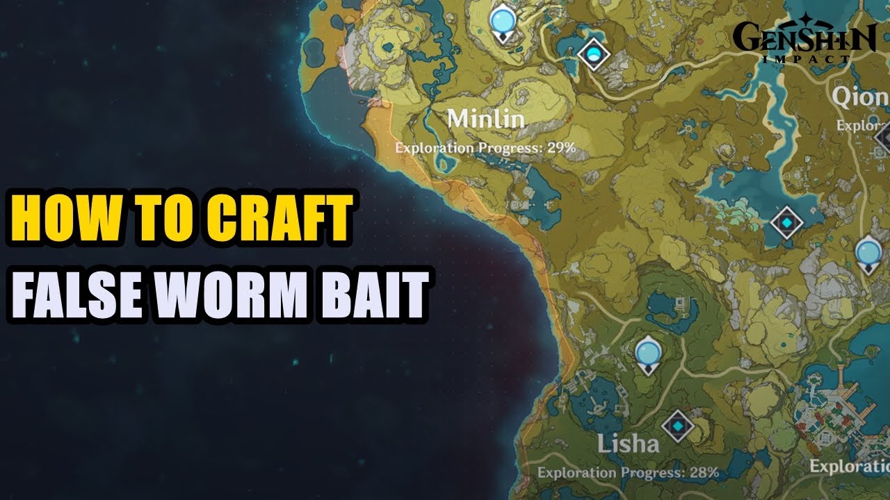 How to Craft False Worm Bait Genshin Impact 