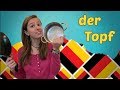 Learn 5 new GERMAN Words per DAY - IN THE KITCHEN