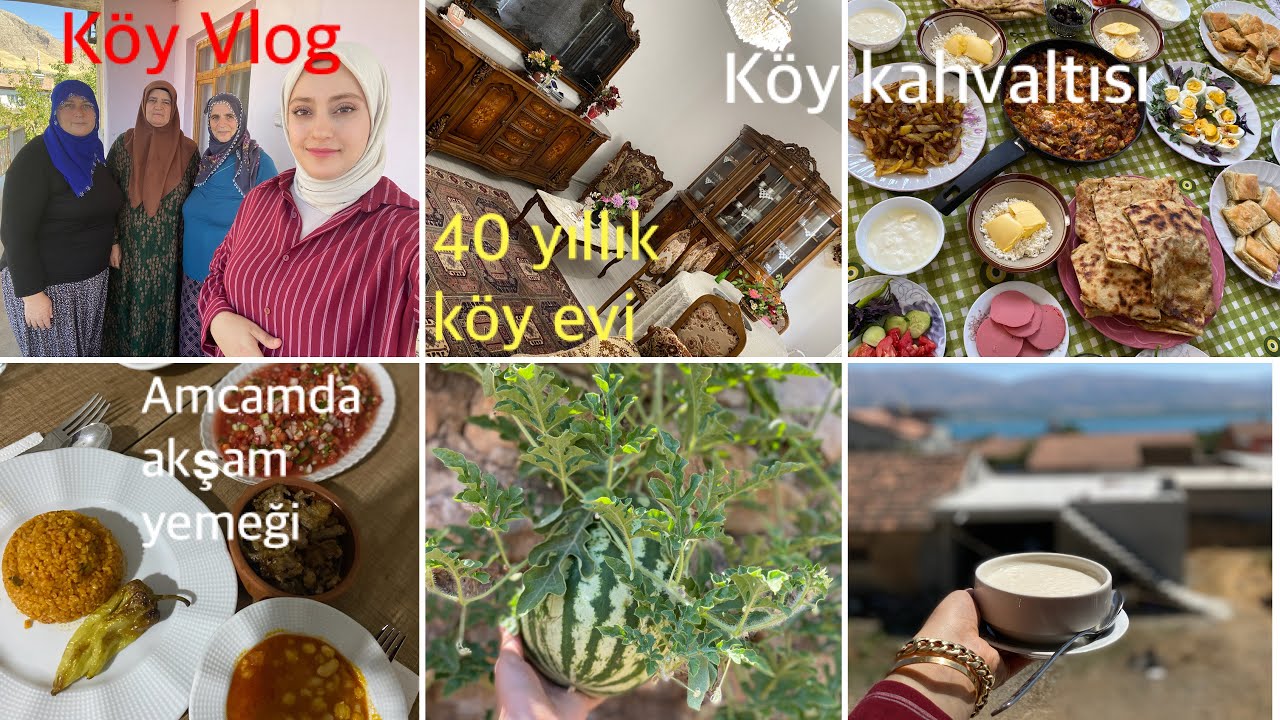 Köy Vlog❤️Bol Sohbetli😍Köy Evi Gezmeleri☺️40Yıllık Tarih Kokan Ev🫶🏻Ömer Alparslan’ın İnek Sevgisi 🥰