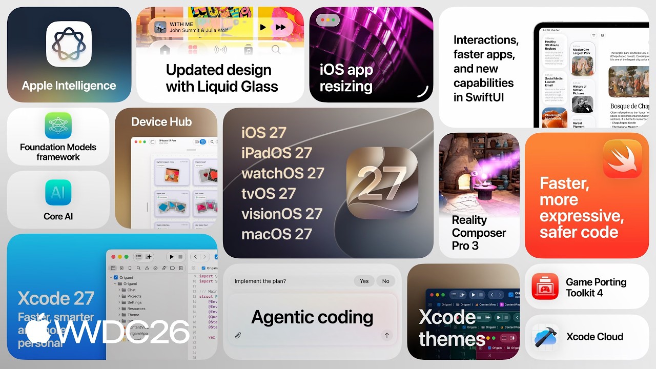 Recap the WWDC26 Platforms State of the Union