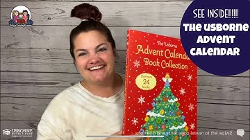 The Usborne Advent Calendar Book Collection - Usborne New Title | With 24 Mini Books [See Inside]