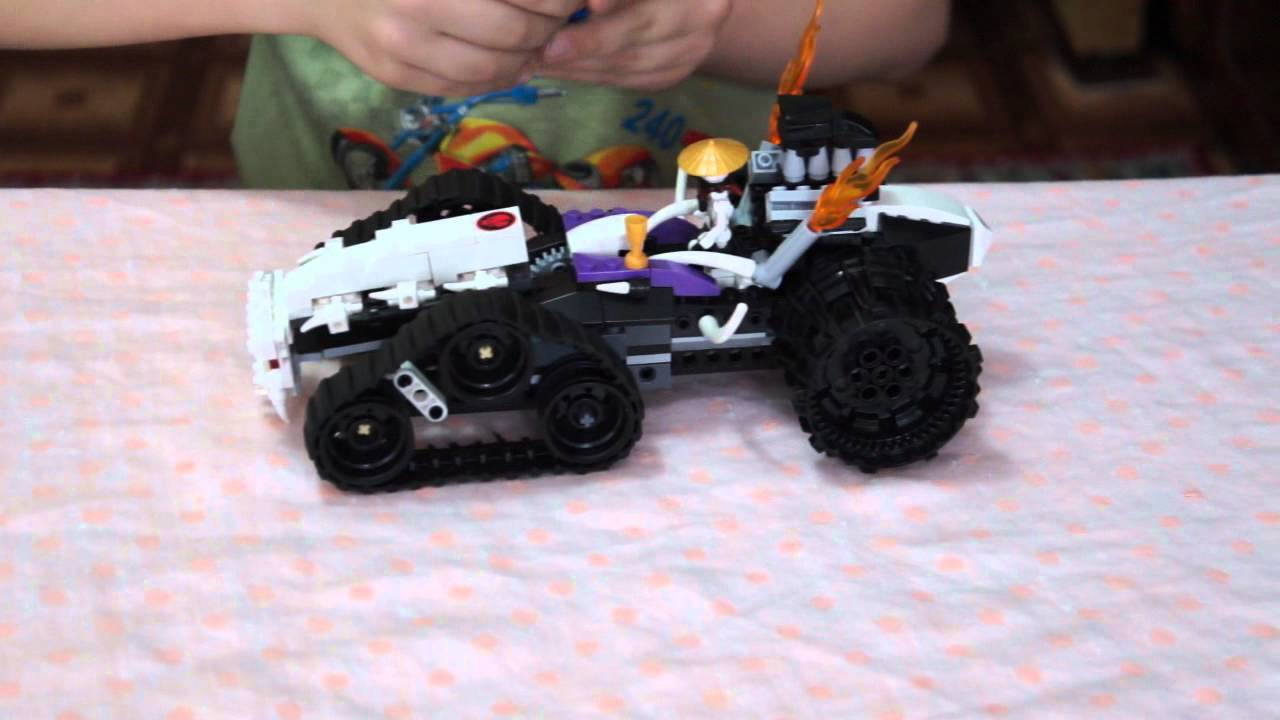 Лего Ниндзяго Танк огненных скелетов - YouTube