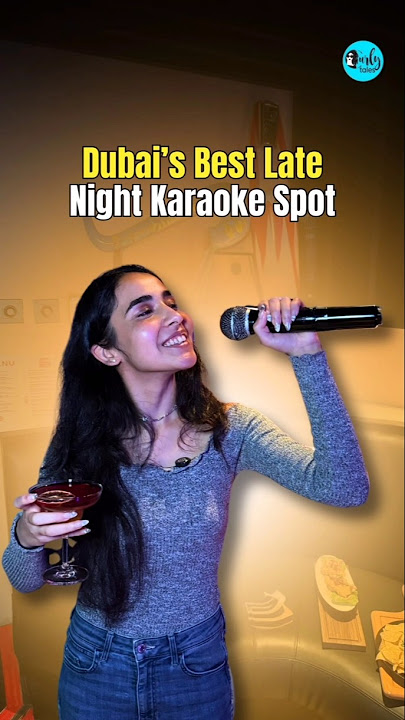 Dubai’s Best Late Night Karaoke Spot | Curly Tales ME #shorts