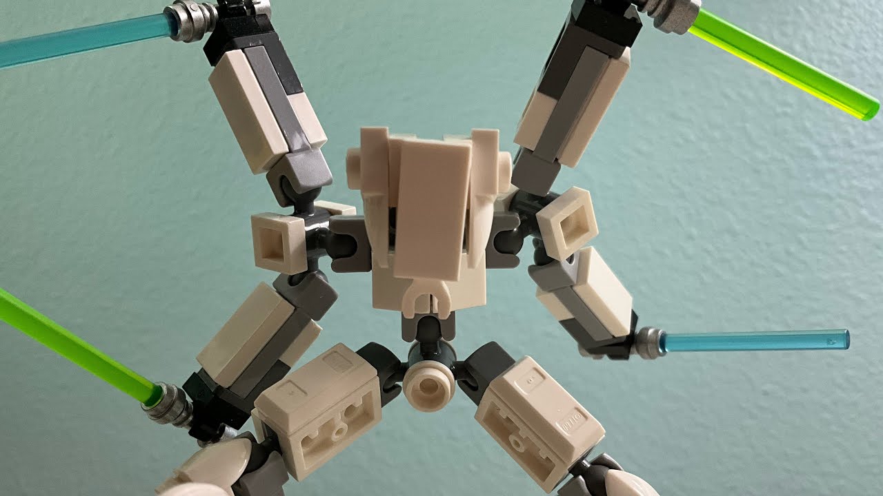 My custom General Grievous Moc! (Tutorial)