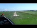 How to crosswind land a glider skid it into park sideways