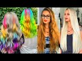Top 10 Best Ideas Hair Color Trend 2020! Long Hair Cut and Colorful Transformation Tutorials