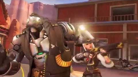 Overwatch | Two Ashe Highlight Intros (No Sound) | Blizzcon 2018