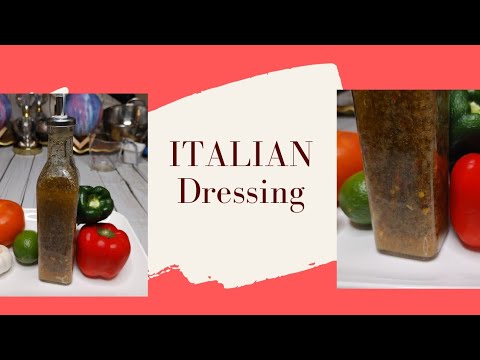 EASY ITALIAN DRESSING RECIPE - HOW TO MAKE HOMEMADE ITALIAN DRESSING