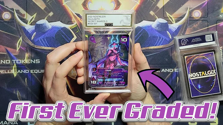 First Person To Grade These With AGS!