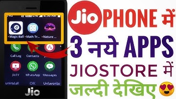 Jiophone Me 3 New Apps | Jio Phone New Update Today | Techno Shiva