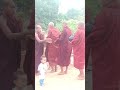 Alms-Round Procession of Buddhist Monks