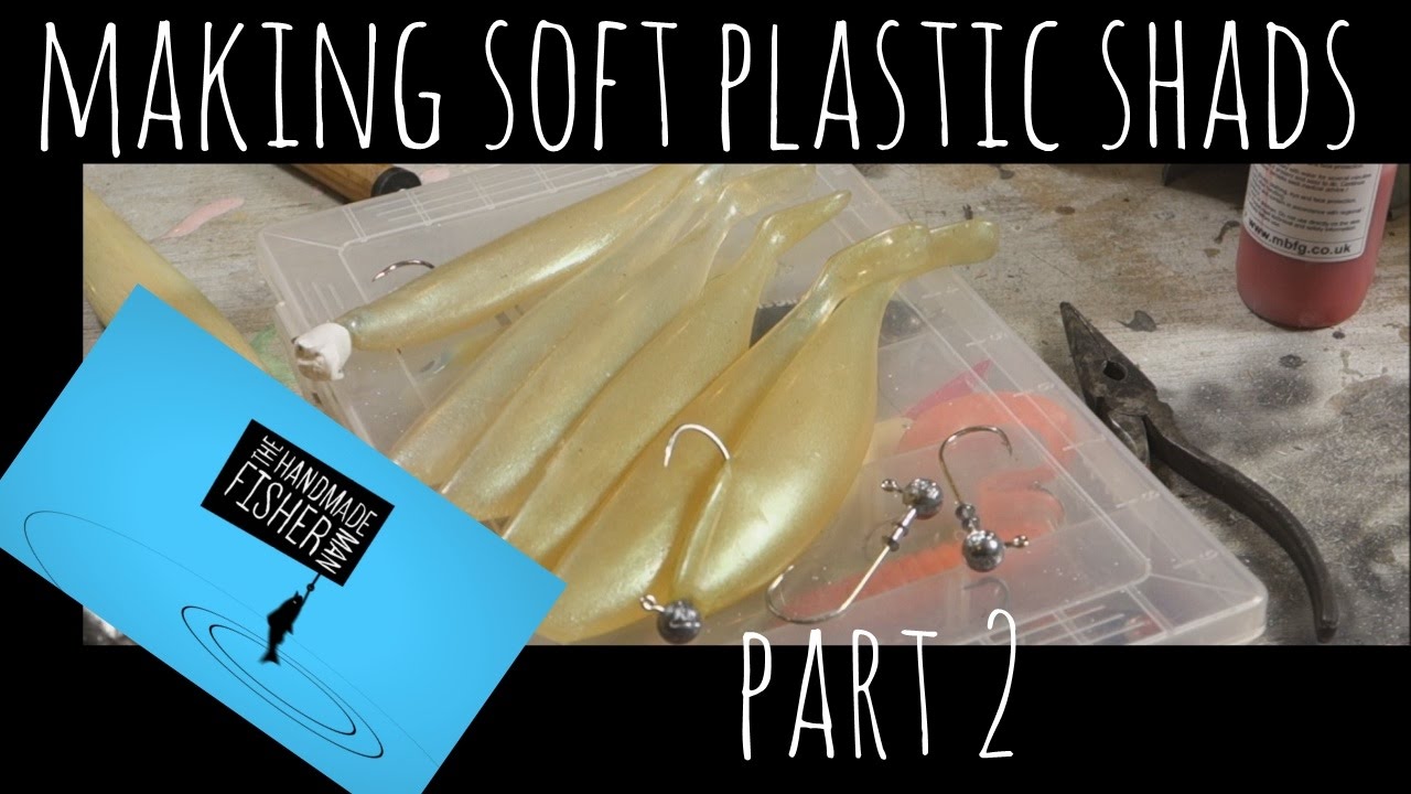 Making soft plastic shad lures part 2 YouTube
