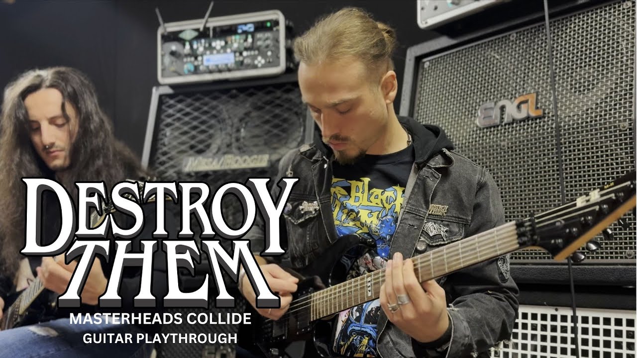 DESTROY THEM - MASTERHEADS COLLIDE (GUITAR PLAYTHROUGH)