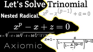 Solving the Unsolvable: The Trinomial and Quintic Equation in the most easiest way.