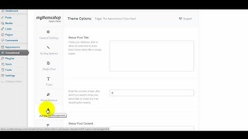 MyThemeShop - WordPress Options Panel Tutorial - Part 1