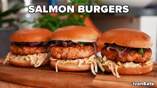 You Won’t Miss Red Meat When You Eat These | SALMON BURGERS