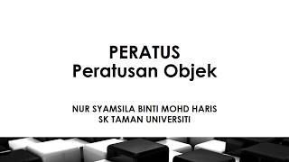 PERATUS: 2.  Peratusan objek