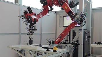 Collaborative workcell for assembly & logistics