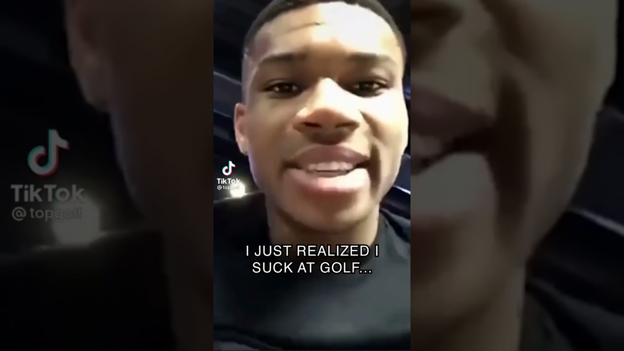 Only Giannis would golf in Nike Fleece Tech : r/MkeBucks