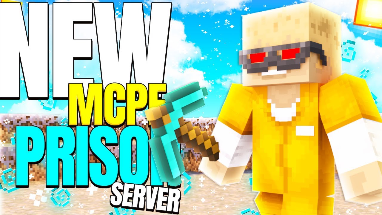 BRAND NEW *OP* PRISON SERVER in MCPE!!! (Bedrock Edition 1.20.0+) - YouTube