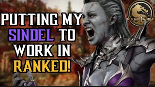 My Sindel Going To Work In Ranked...(Mortal Kombat 11 Ranked Matches)