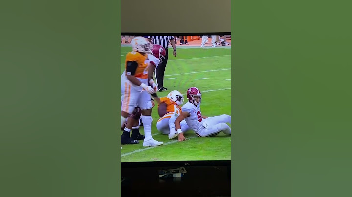 Tired of people saying Bryce Young is too small to take a hit🥱