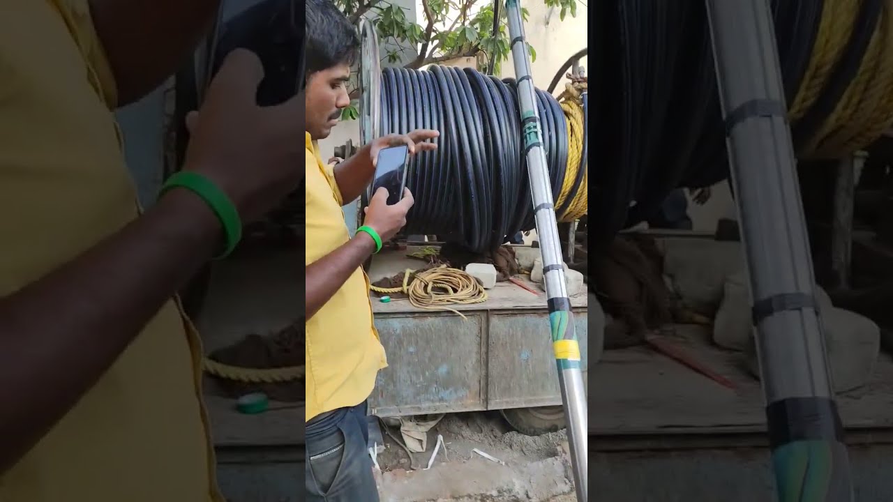 New Motor Fitting At Khanamet 6 Hp 60 Stages Duel Pump 