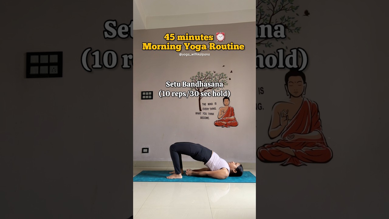 45min morning yoga☀️ #yoga #morningyoga #shortsfeed #shorts #youtube #youtubeshorts