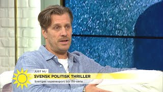 Ny politisk thriller om svensk vapenexport: ”Ett ämne värt att lyfta” - Nyhetsmorgon (TV4)