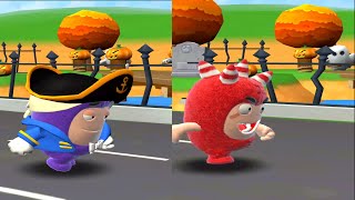 Oddbods Turbo Run Game: Captain Jeff vs Fuse. Running and flying. Who is winner? screenshot 5