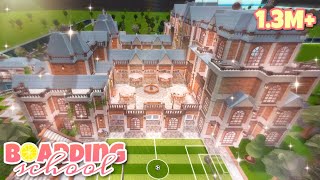Renovated Clemente Academy Boarding School   How to Join Neighborhood RP Sessions! | TOUR | Bloxburg