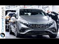 Mercedes sclass vs eqs sedan  car factory how its made manufacturing