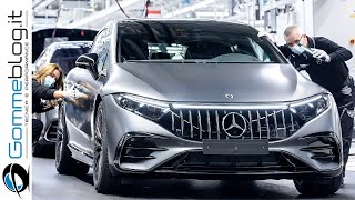 Mercedes S-Class vs EQS (Sedan) - Car Factory How Its Made Manufacturing