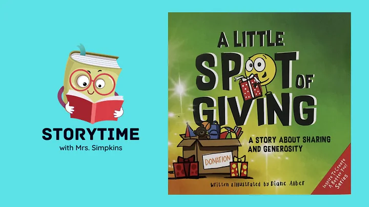 A Little Spot of Giving By Diane Alber ~ Read Aloud