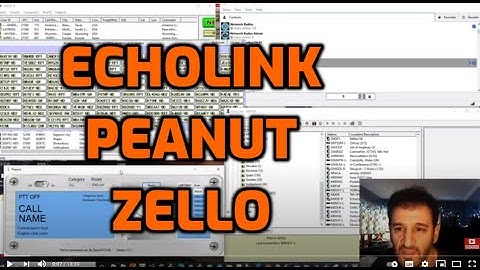 ZELLO -ECHOLINK-PEANUT-WIRES X on PC