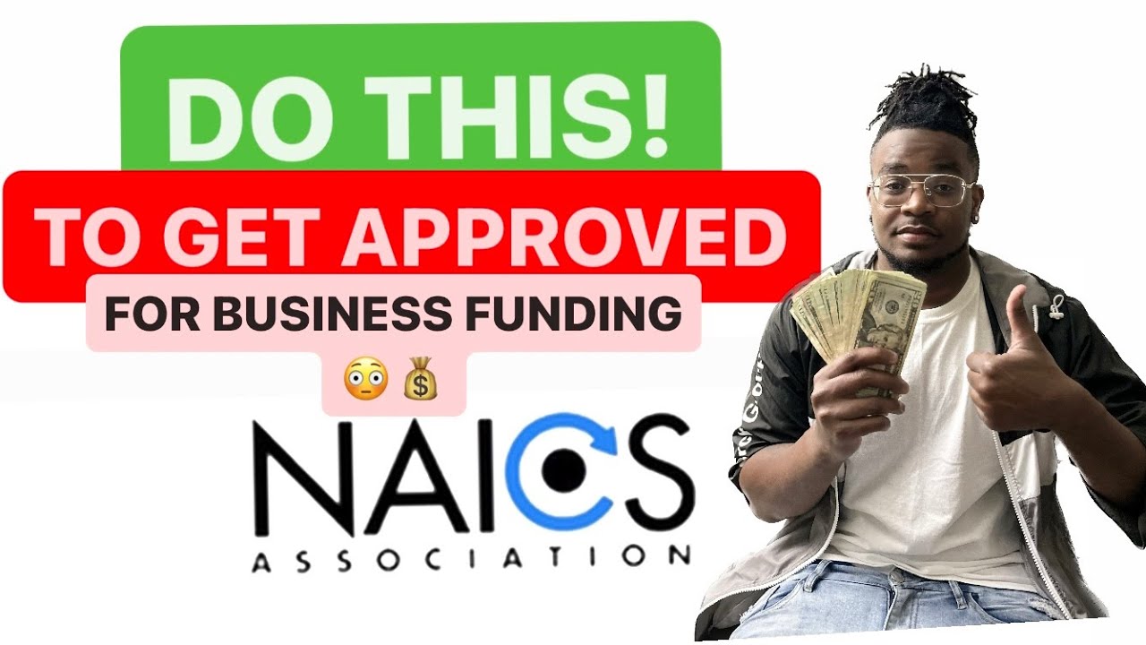 DO THIS SO YOU WONT GET DENIED FOR BUSINESS FUNDING!! NAICS CODE😳