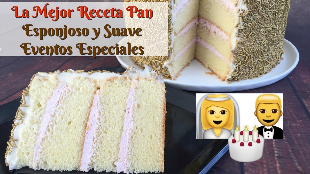 El Mejor Pan Suavecito y Esponjoso/Chiffon Sponge Cake - YouTube