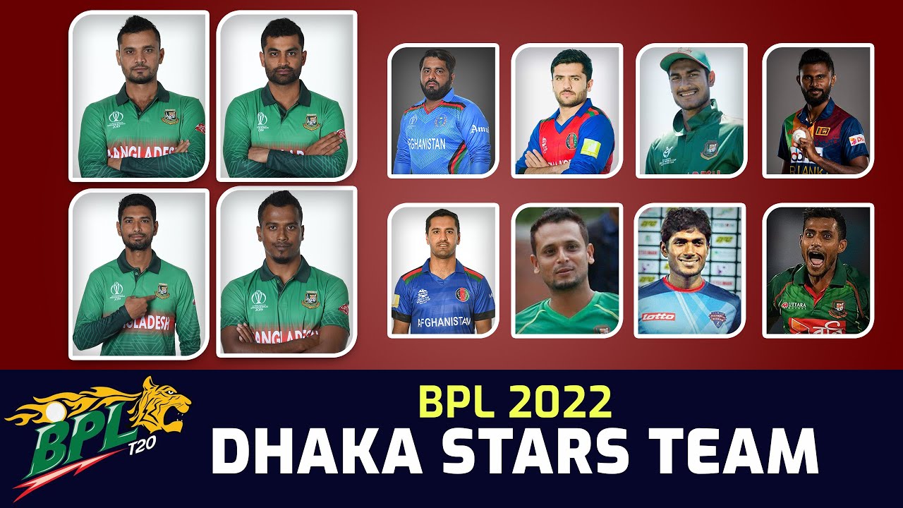 Minister Group Dhaka Players List: BPL 2022 Dhaka Team