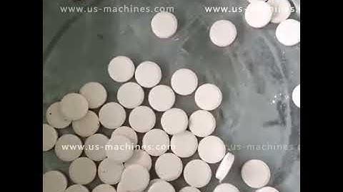 High production capacity tablet automatic pressing making machine testing video tablet production li
