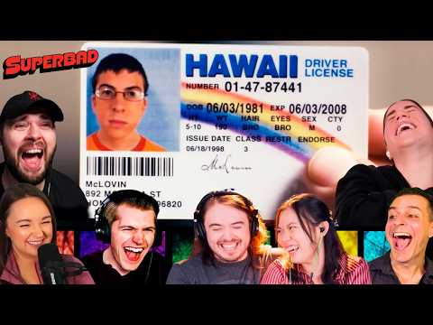Top "McLOVIN" Reactions | Superbad (2007) Reaction