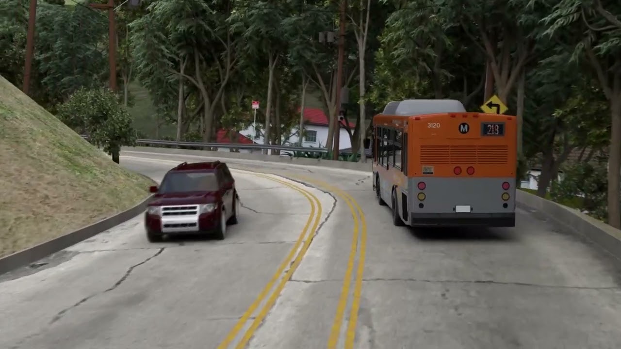 Forensic Animation - Motorcycle Accident