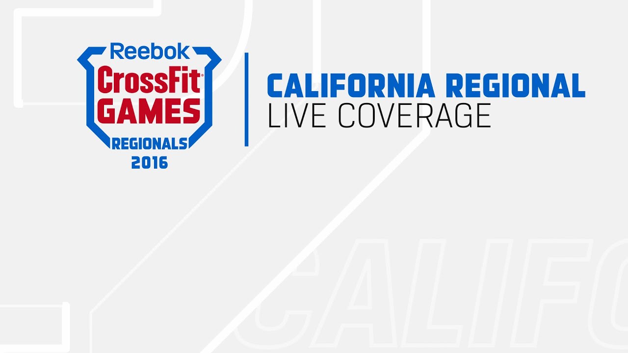 the crossfit games schedule California Regional: Individual Event 7
