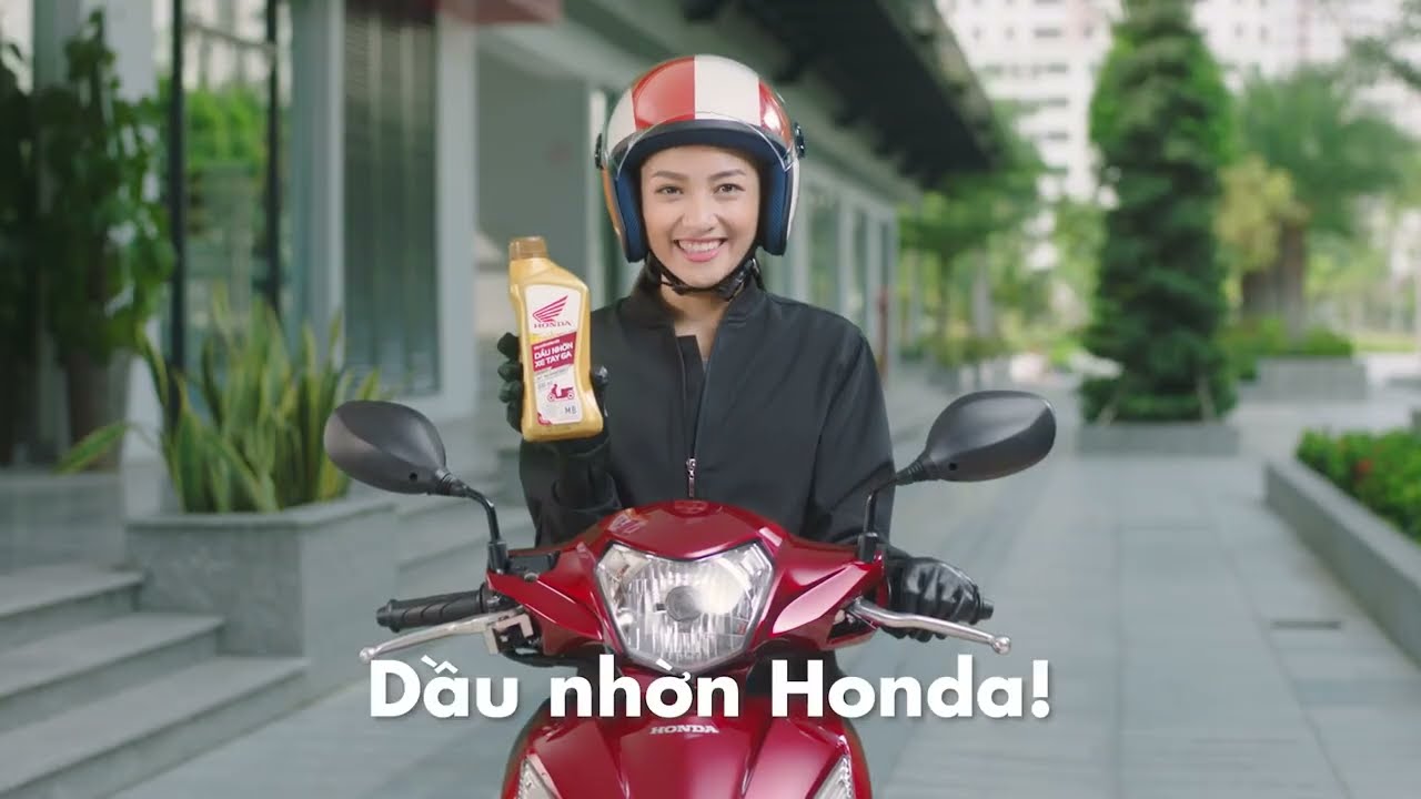 XE HONDA CHỌN DẦU NHỜN HONDA