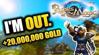 Goodbye Runes of Magic | Gold Challenge Completed