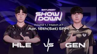 Week 3 Saturday Showdown Hle Vs Gen 2026 Lck