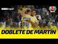 Doblete de Henry Martín | León vs América | Liga MX | Apertura 2022 | Jornada 6