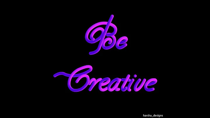 How to create 3d text by using blend tool in illustrator.